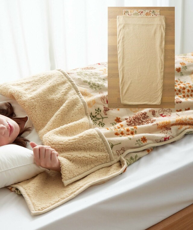 マイクロファイバーのつつ毛布(選べるキャラクター)｜￥3,990～6,990 （税込）