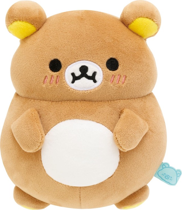 【リラックマ / みんなでまんぷくまくまく】まんぷくコロコロぬいぐるみ　リラックマ　2,200円
