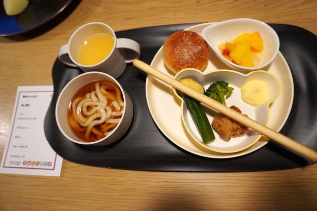 【リゾナーレ那須】SHAKI SHAKIで提供されるキッズプレート