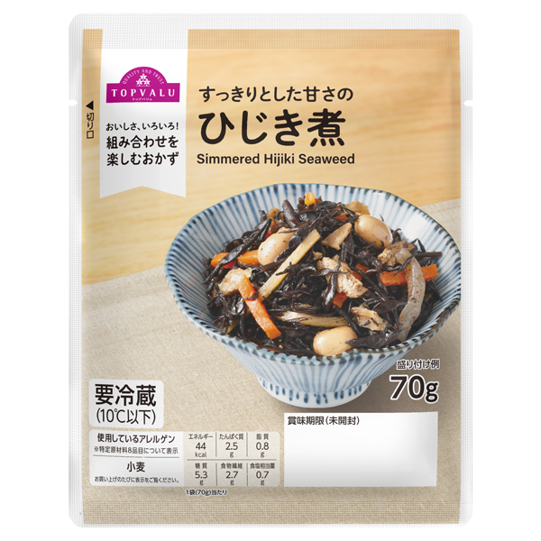 【イオン「トップバリュ」の惣菜人気ランキング 5位】「トップバリュ　ひじき煮」149.04円（税込）