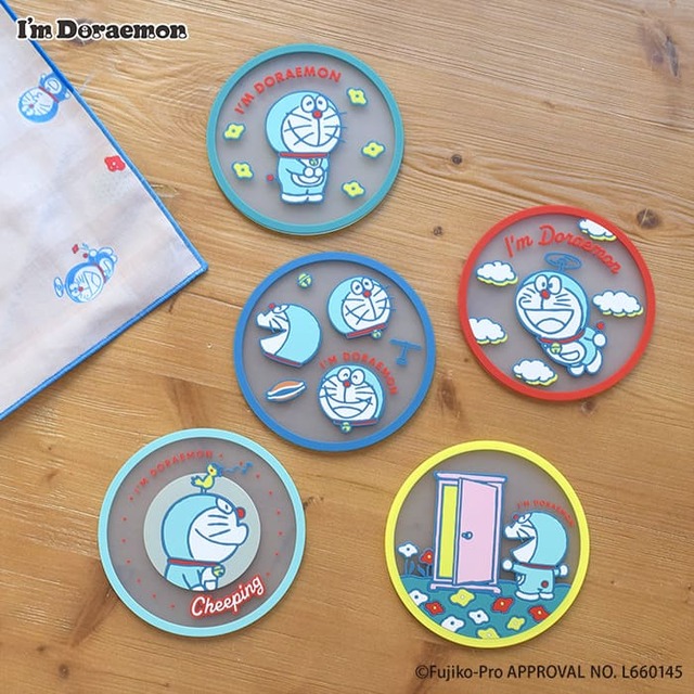 【ドラえもん】「I’M DORAEMON/クリアラバーコースター(ブラインド) 」¥660／何が出るかお楽しみのブラインドアイテム