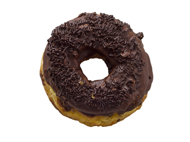 チョコドーナツ 380円｜東京ディズニーシー「パパダキス･フレッシュフルーツ、ゴンドリエ･スナック」｜東京ディズニーリゾート「ディズニー・クリスマス」2019スペシャルメニュー