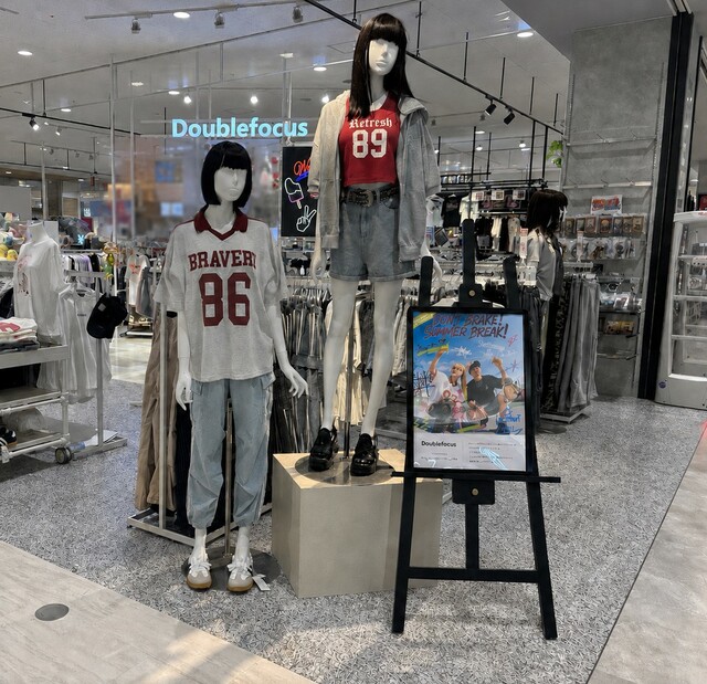 「ダブルフォーカス」は2011年に誕生したイオンのヤングカジュアルウェアの専門店