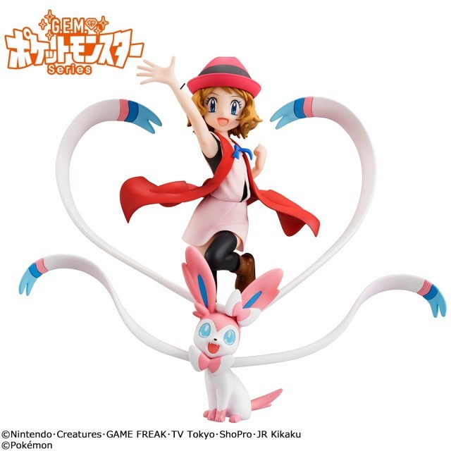 ポケモンxy セレナ ニンフィアがフィギュア化 トライポカロン に向けた練習風景を表現 Medery Character S