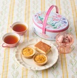 「スプリングティータイムバスケット」＜価格：2,500円（税込）＞【【Afternoon Tea】プチギフトやご挨拶ギフトにぴったり！お花のアートが可愛い「春色のティータイムギフト」発売】