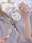 【Maison de FLEUR】「パンダツインズシリーズ」パンダリール付きチャーム　￥2,900