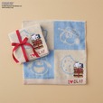 【PEANUTS×Afternoon Tea】ミニタオル 各990円／ジャカード織りにオラフのアップリケがアクセント