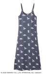 【ジェラピケ×サンリオ】【レディース】総柄キャミソールワンピース　¥8,580
