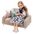 【Francfranc×リカちゃん】「インテリアコーディネート ソファセット（Francfrancコラボ）」3,300円　※人形、ドレス、一部の小物は別売りです。