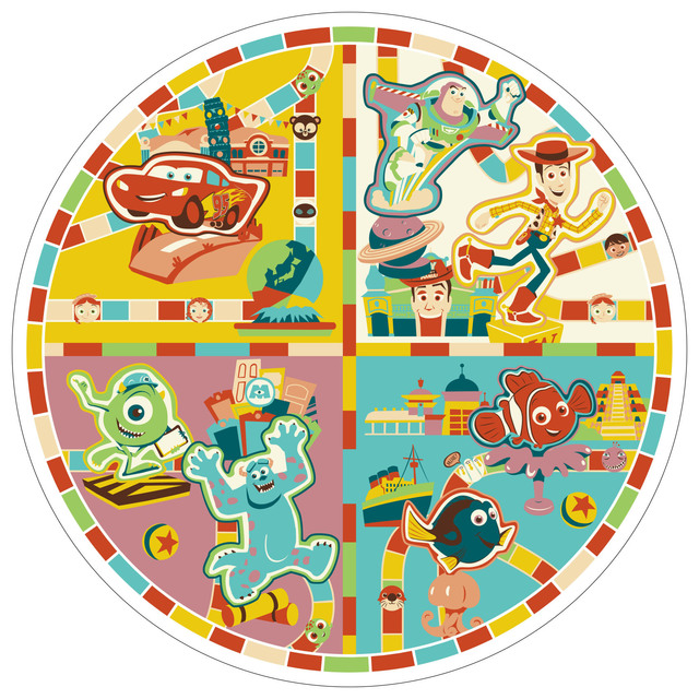 限定デザインのポストカード｜ディズニーアンバサダーホテル「ピクサー・プレイタイム」