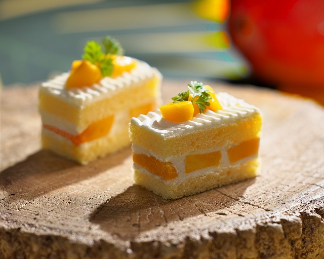 「マンゴーショート」＜期間：2025年7月1日〜8月31日＞【ハワイがテーマの「トロピカルビュッフェ」＆「トロピカルアフタヌーンティー」開催！「ANAクラウンプラザホテル成田」で南国気分が味わえる♪】