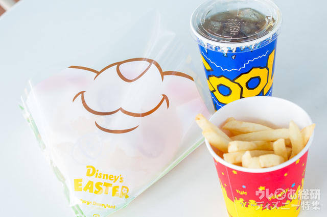 スペシャルセット 990円｜ヒューイ・デューイ・ルーイのグッドタイム・カフェ｜東京ディズニーランド「ディズニー・イースター」
