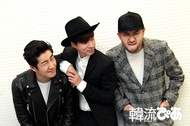 EPIK HIGHの取材の写真