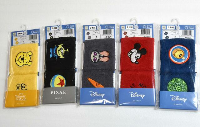 【ワークマン】Disneyリストバンド 780円(税込)