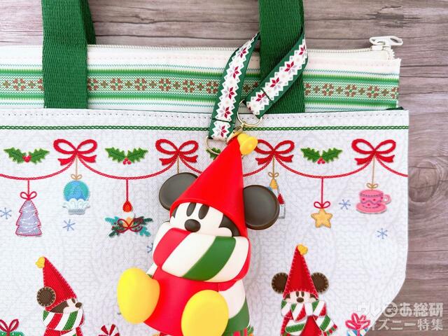 ストラップの模様が似てる!