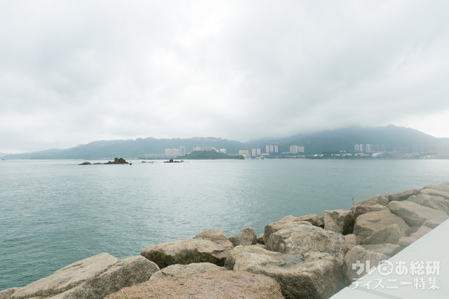 香港ディズニーランド・リゾート「ディズニー・エクスプローラーズ・ロッジ」からの景色