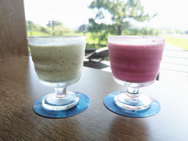 【GLAMPROOK FUTTSU BRISTOL HILL】朝食のスムージー