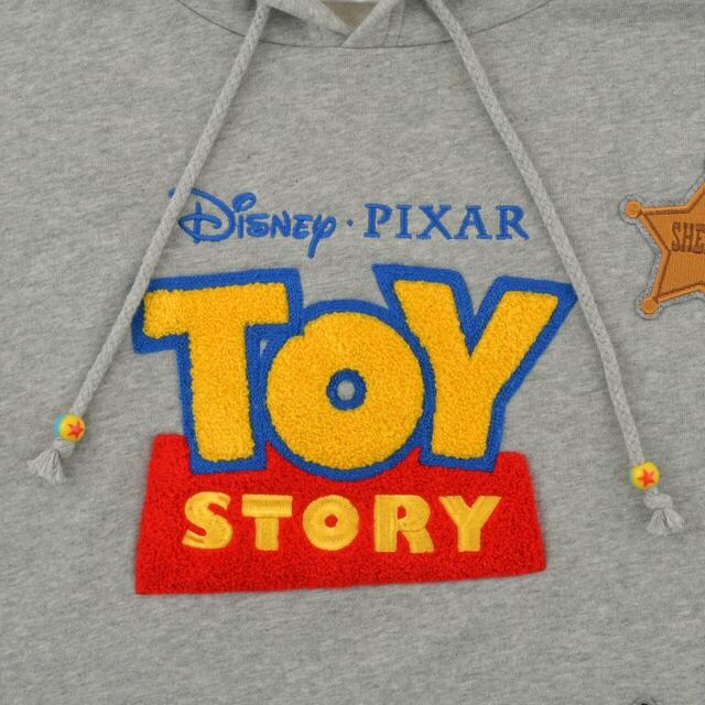 トイ・ストーリー 長袖パーカー グレー TOY STORY FASHION 11,000円