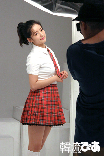 Apinkボミ＠「韓流ぴあ」取材