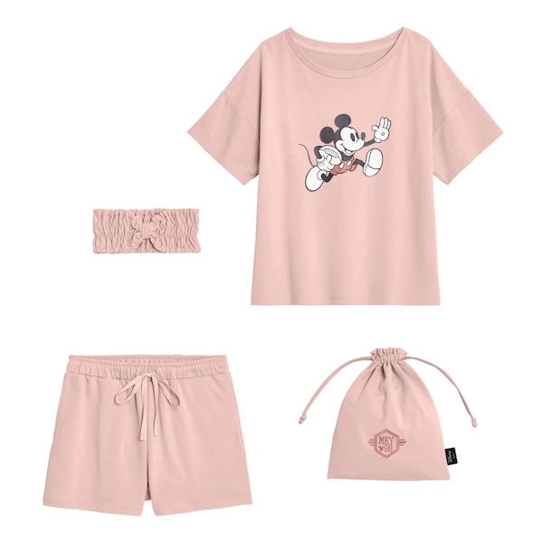 スリーピーセット（半袖&ショートパンツ）Disney ￥2,990 +税