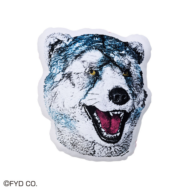 G賞:Spear Rib フェイスクッション|一番くじ MAN WITH A MISSION 15th ANNIVERSARY