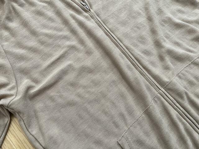 【ファッションセンターしまむら UVボーダーZIPPK】洗濯後の写真