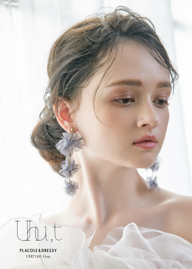 KURAUDIA × PLACOLE & DRESSY（クラウディア×プラコレ）新作ウェディングドレス｜Uhu,t（ウフト）ヘアアクセサリー