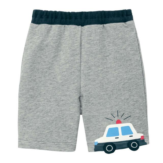 はたらくのりもの　遊べるハーフ丈パンツ 【ベビー服】｜￥1,490 （税込）