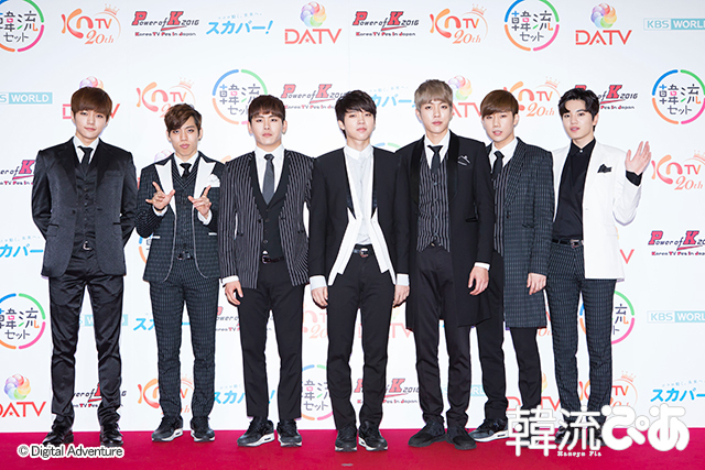 INFINITE フォトセッション 4月24日@千葉・幕張メッセ「Power of K 2016~Korea TV Fes in Japan」 ©Digital Adventure