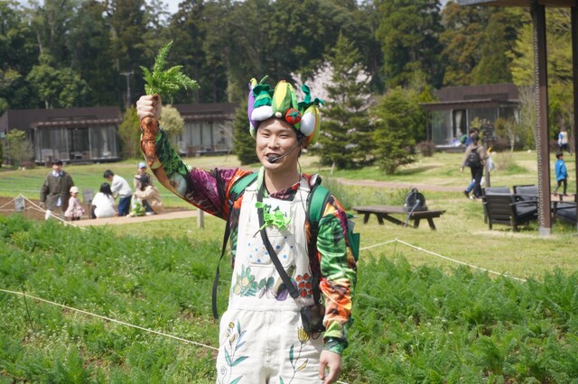 「THE FARM」を活動拠点とする農と野菜のスター・ヤサイちゃん
