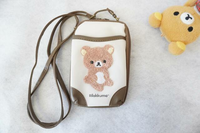 大人かわいいリラックマのスマホショルダー