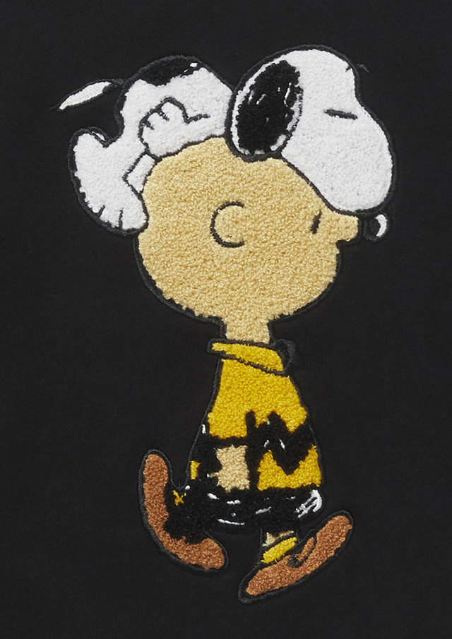スウェット「スヌーピーとチャーリー・ブラウン」