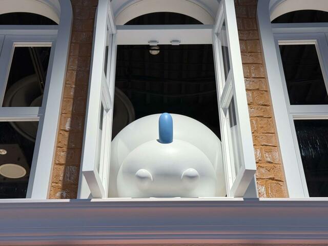 お店の外からハチワレのお尻もチェックしてくださいね！