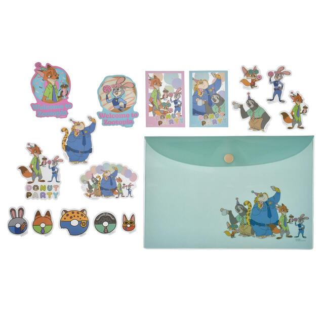 ズートピア シール・ステッカー ケース入り 10TH Anniversary Collection from the Disney movie Zootopia 1,300円