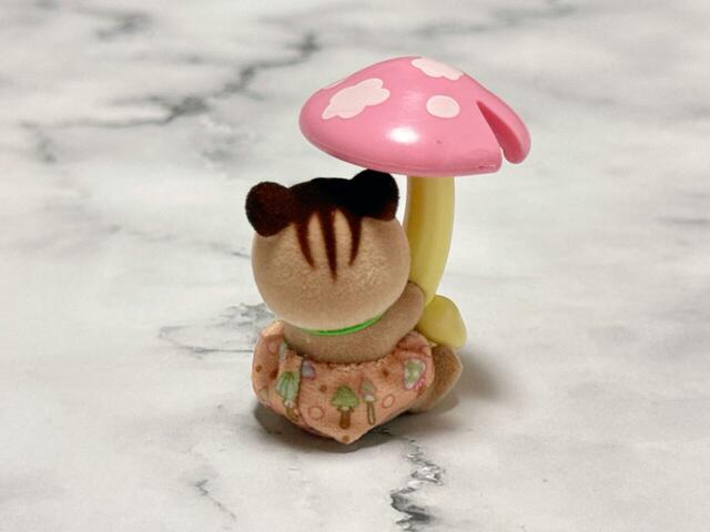 きのこ柄のふんわりスカートも可愛いですね♪