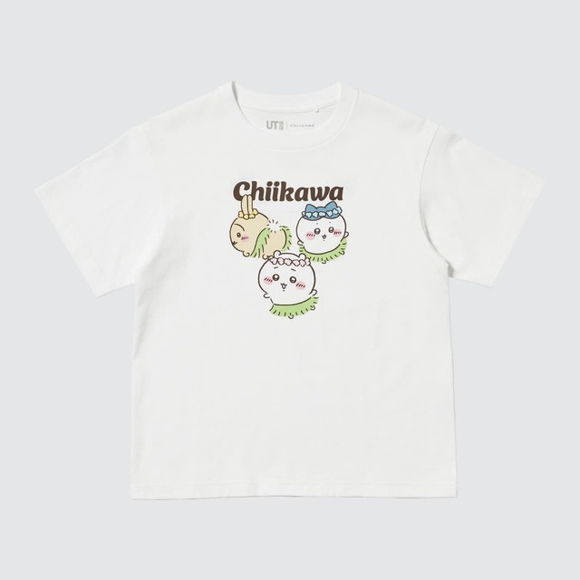 【ユニクロ×ちいかわ】「GIRLS ちいかわ UT」990円(100cm~160cm)