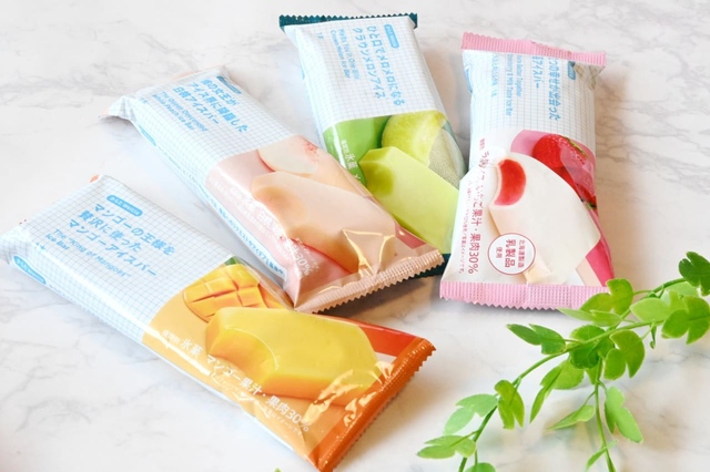【ウエルシア】「からだWelcia」から登場しているアイス商品「果実のアイスバー」シリーズ！