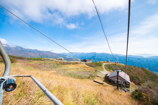 グラートクワッドリフトからの景色