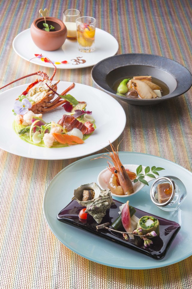 Tokyo Disney Resort 35th “Happiest Celebration!” プレミアムコース 35,000円｜東京ディズニーシー・ホテルミラコスタ「シルクロードガーデン」