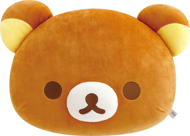 【リラックマ「すてきなお家」シリーズ】「クッション」4,620円　リラックマのお顔クッション！