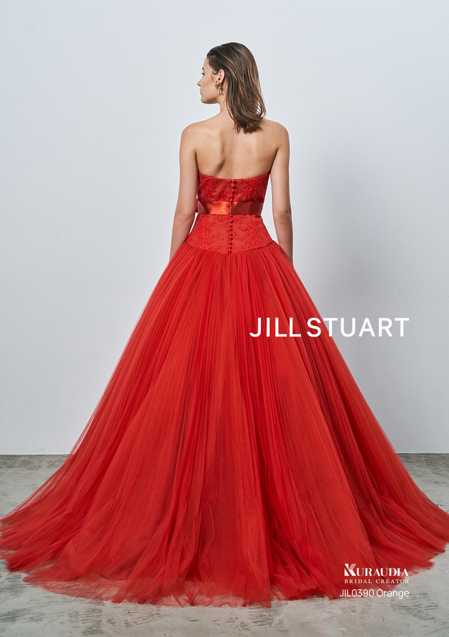 【JILL STUART(ジルスチュアート)新作ウェディングドレス】JIL0390-Orange