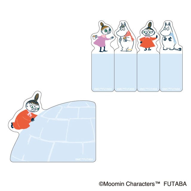 【郵便局×ムーミン】スティックマーカー「アイスドーム」440円