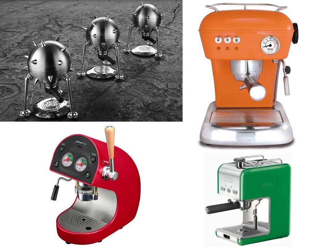 まるでSFの異性体か、宇宙船か!? 最新型「エスプレッソマシーン