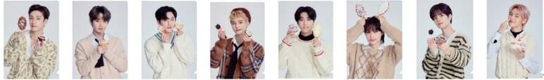 第2弾:2023年3月7日(火)AM10:00~3月20日(月) Stray Kids Aサイズ 5クリアファイル 全8種