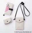 ブック型フォンケース　￥3,000、ミニ財布　￥3,300、マルチポシェット　￥3,000