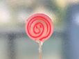 【お菓子ドンキ】「ぺろぺろキャンディー大」赤とピンク、白の色合いがかわいい♪