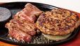 激アツステーキ(150g)& どんハンバーグ(200g)　