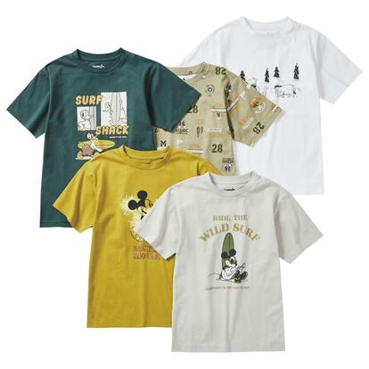 ワークマン】「新作ディズニーデザインTシャツ」が充実！バケハと