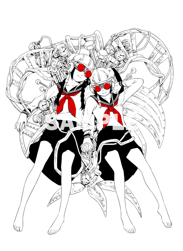 吉富昭仁　Ｔシャツイラスト