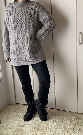 【ワークマン ブレイブセーフティハイカットシューズ】ハイカットで脚長効果がある